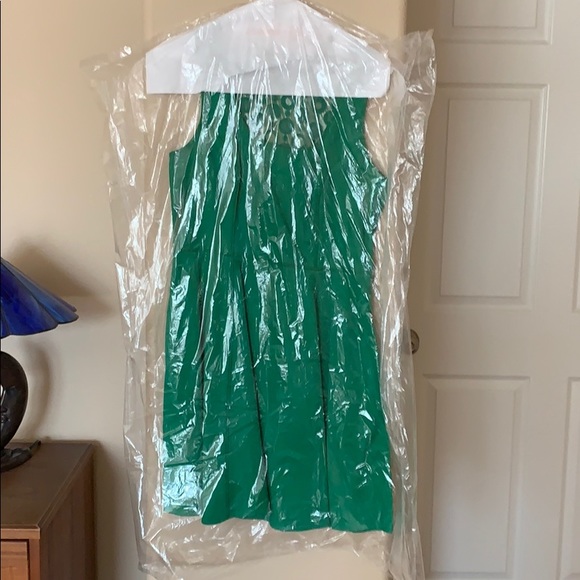 ❌Donated 7/12/22 ❤️ Jessica Simpson ⚜️ Kelly Green Dress, Size 8 - Picture 2 of 5